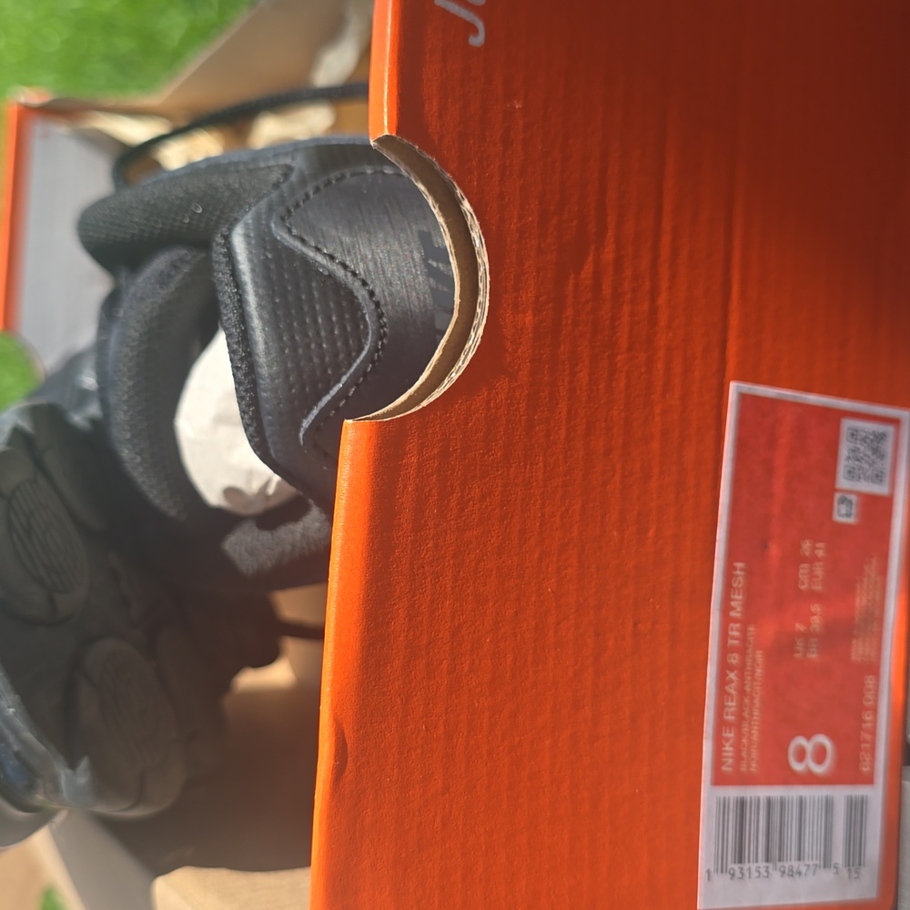 Nike Reax Black Running Sneakers - Picture 7 of 7